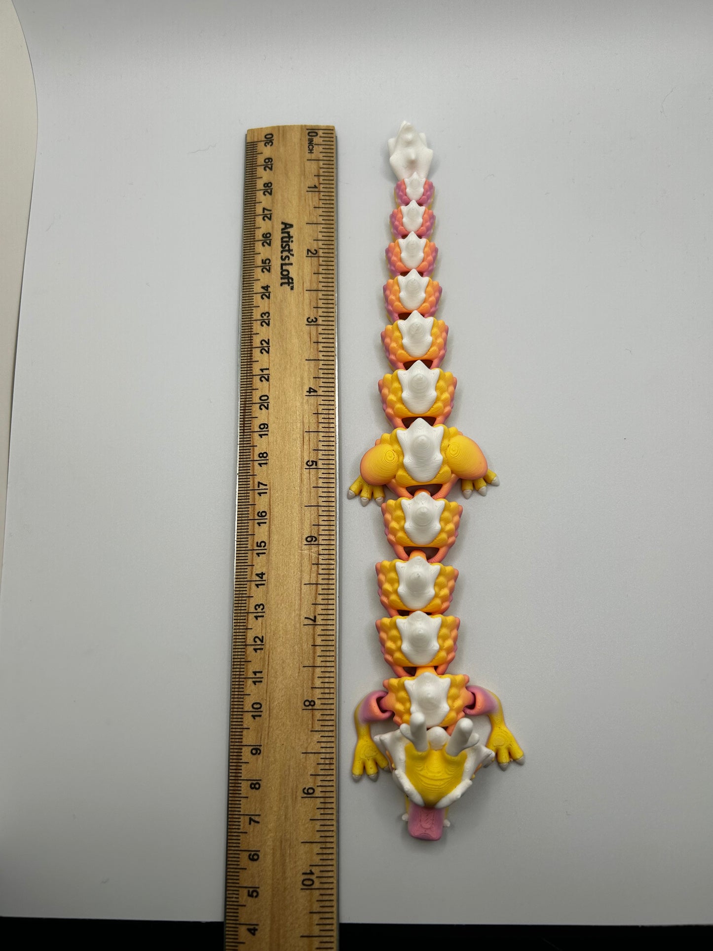 3D Printed Long Dragons - Beautiful Articulating Dragon