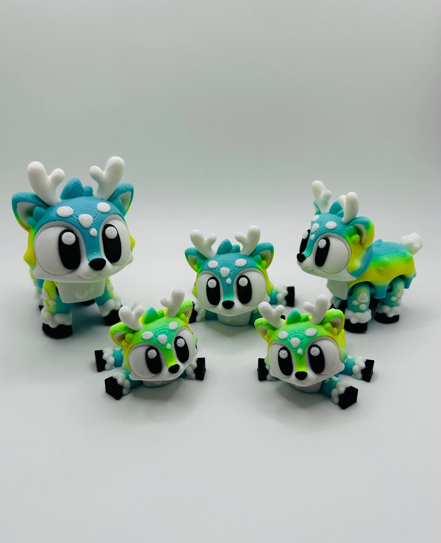 3D Printed Flexi Reindeer: Articulated Fidget Toy