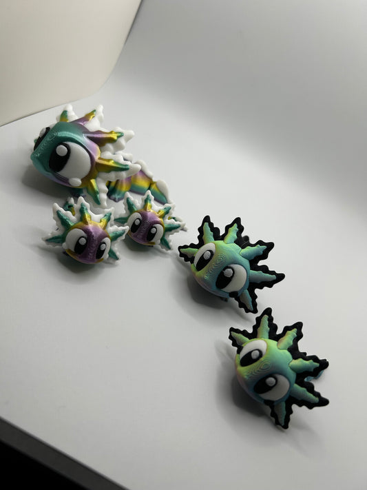 Articulating 3D Printed Axolotls