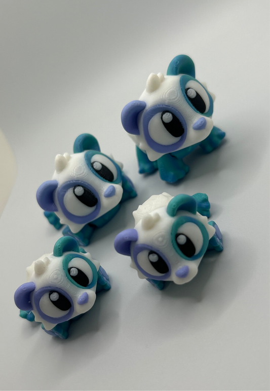 3D Printed Articulating Pandas