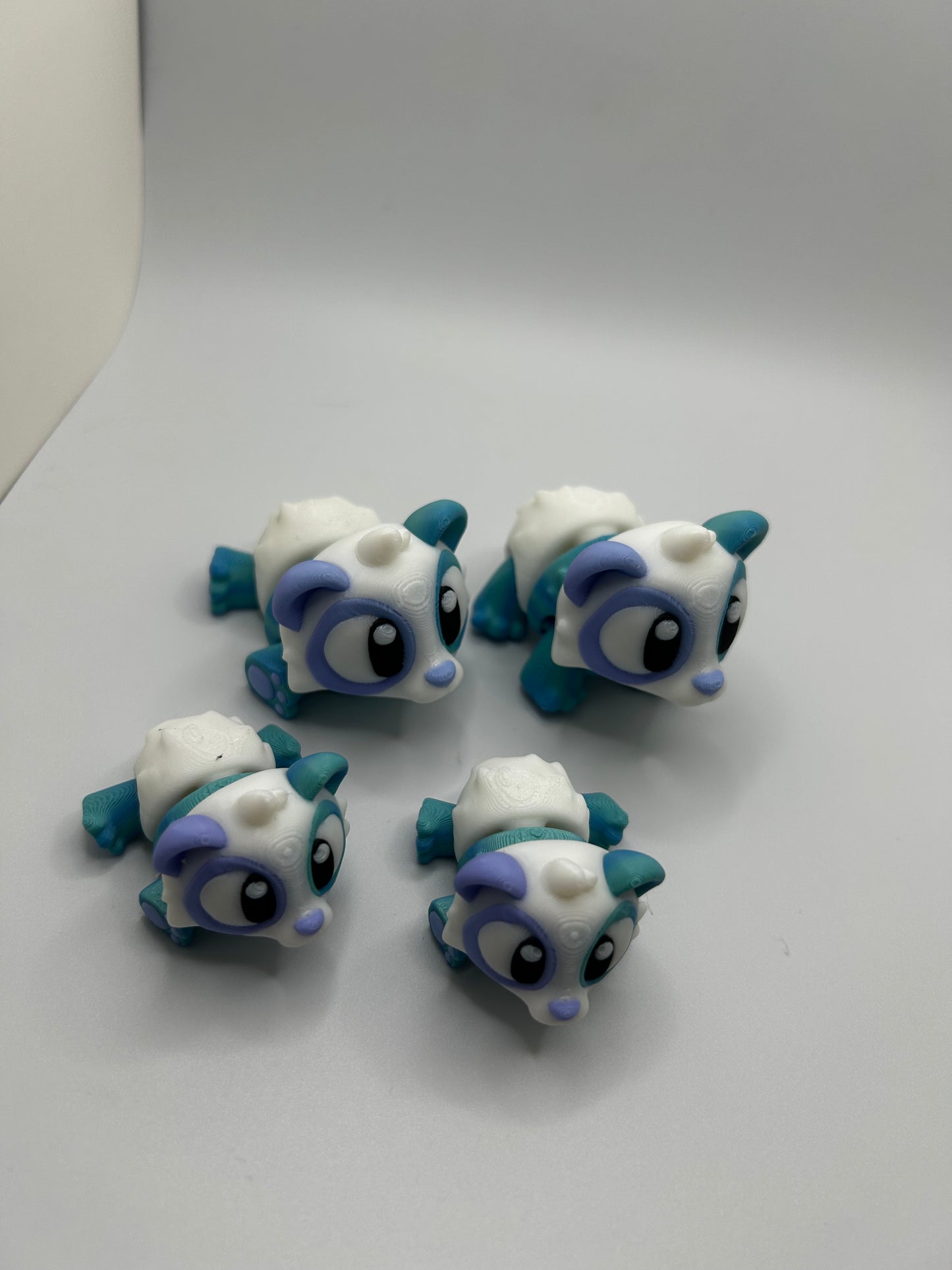 3D Printed Articulating Pandas