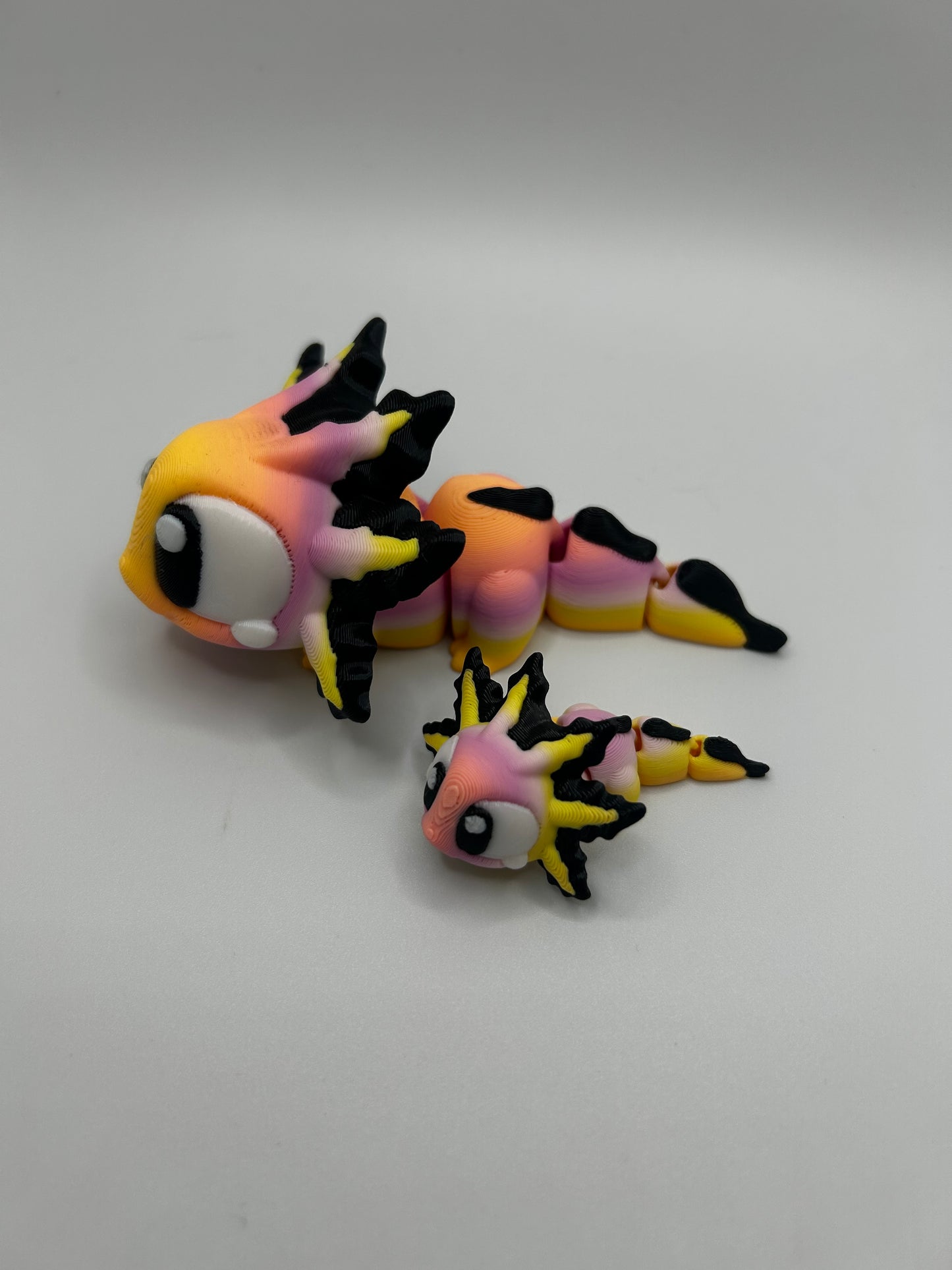 Articulating 3D Printed Axolotls