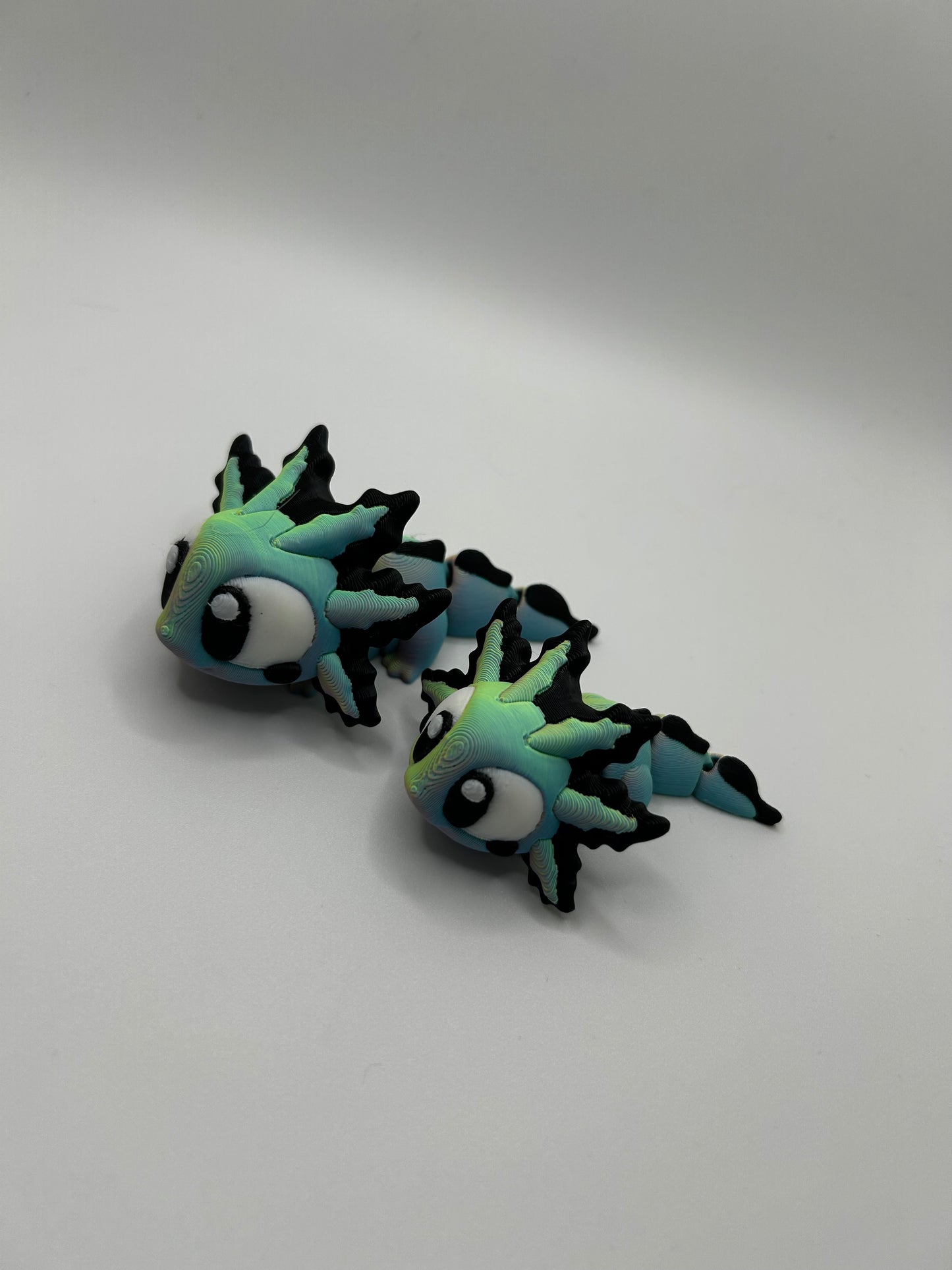 Articulating 3D Printed Axolotls