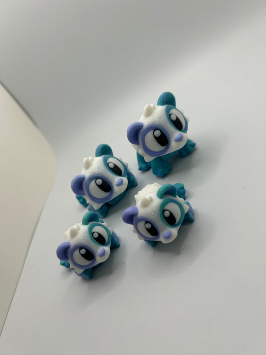 3D Printed Articulating Pandas