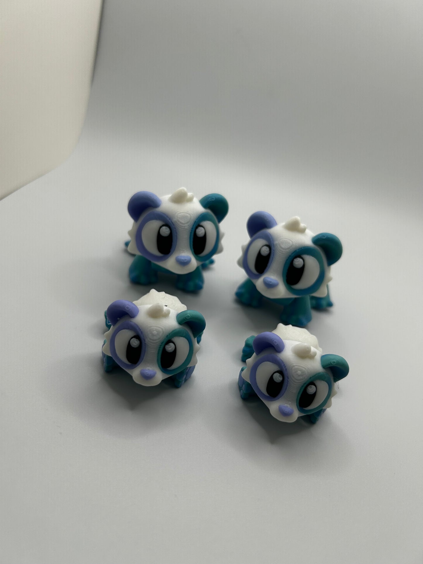 3D Printed Articulating Pandas