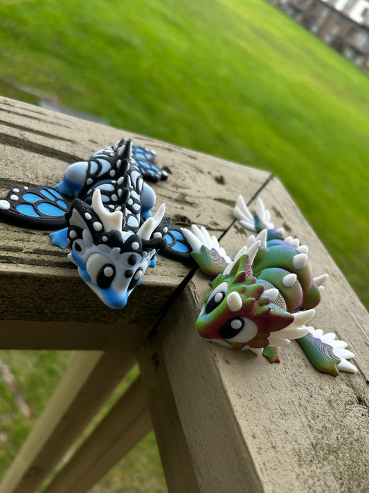 Flexi Dragons - 3D Printed Articulating Dragons