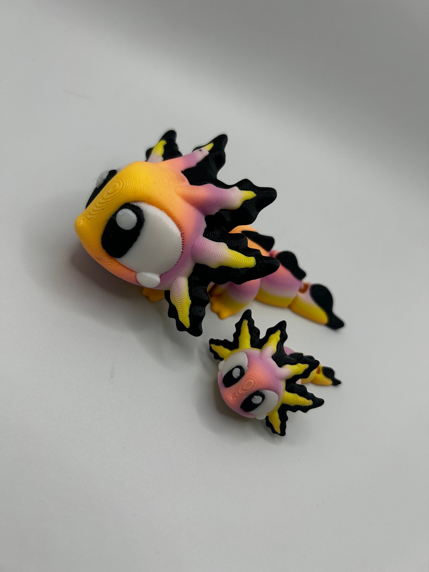 Articulating 3D Printed Axolotls