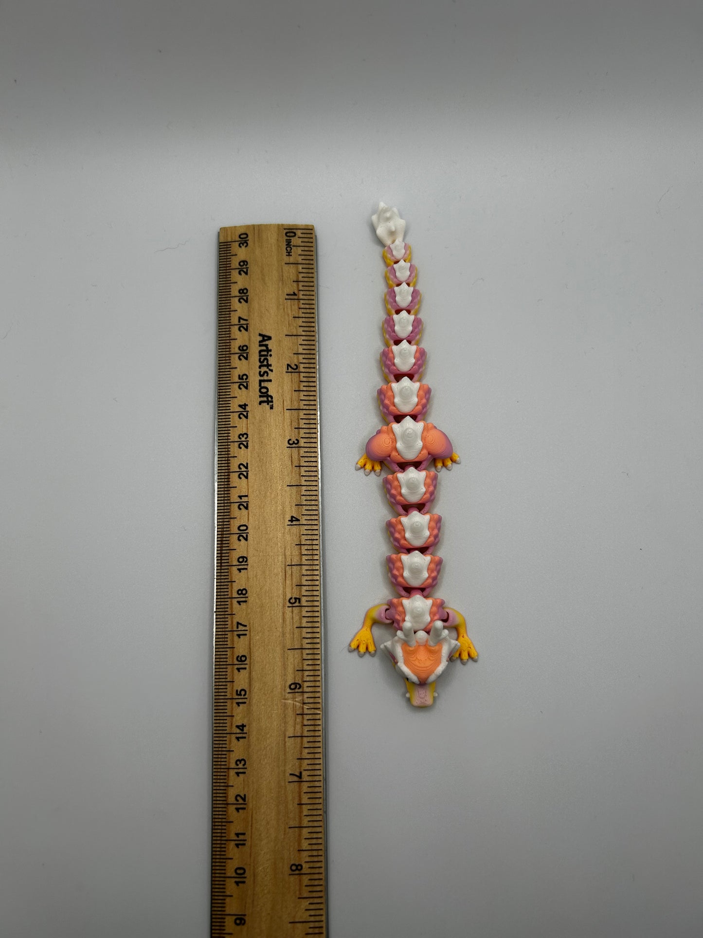 3D Printed Long Dragons - Beautiful Articulating Dragon