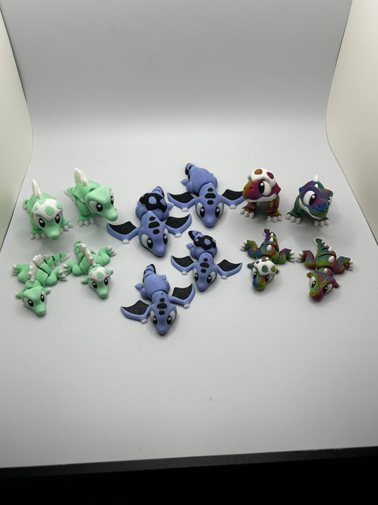 Flexi Dinosaurs - 3D Printed Articulating Dinosaurs