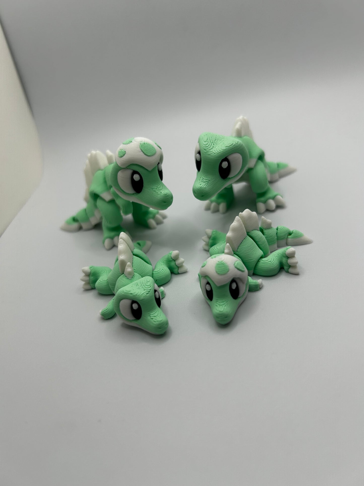 Flexi Dinosaurs - 3D Printed Articulating Dinosaurs