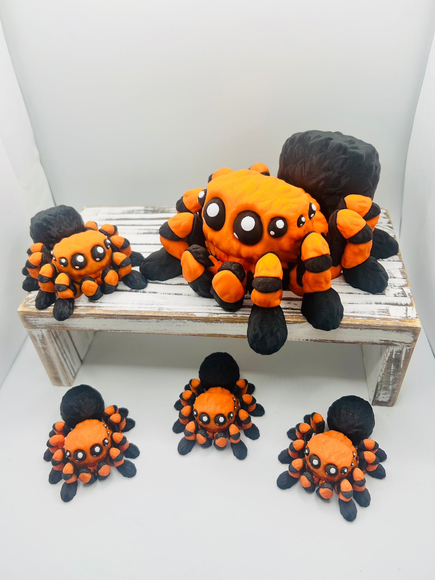 3D Printed Flexi Spider β Cute Articulated Jumping Spiders