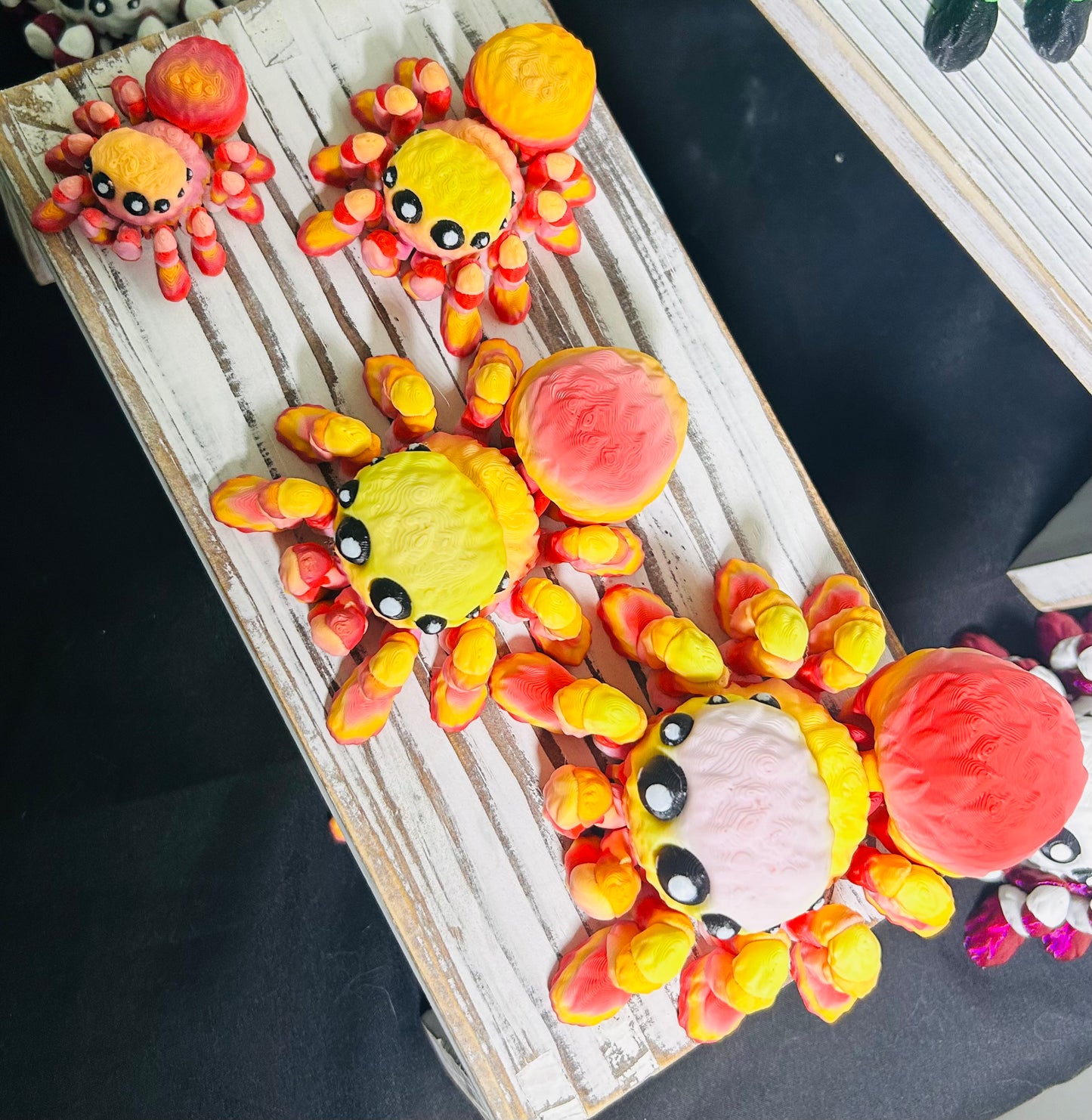 3D Printed Flexi Spider β Cute Articulated Jumping Spiders