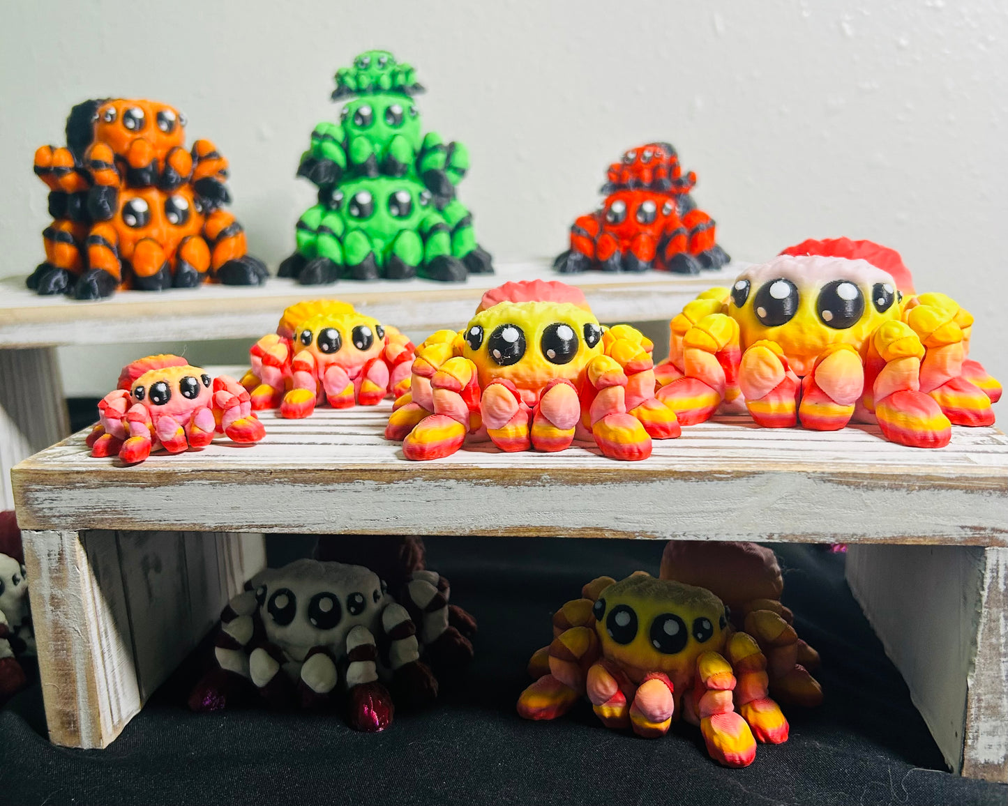 3D Printed Flexi Spider β Cute Articulated Jumping Spiders