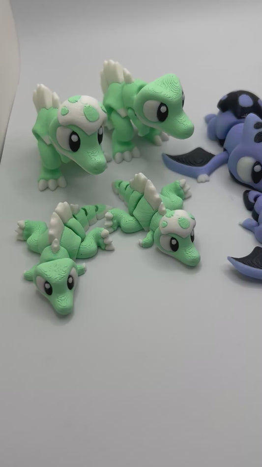 Flexi Dinosaurs - 3D Printed Articulating Dinosaurs