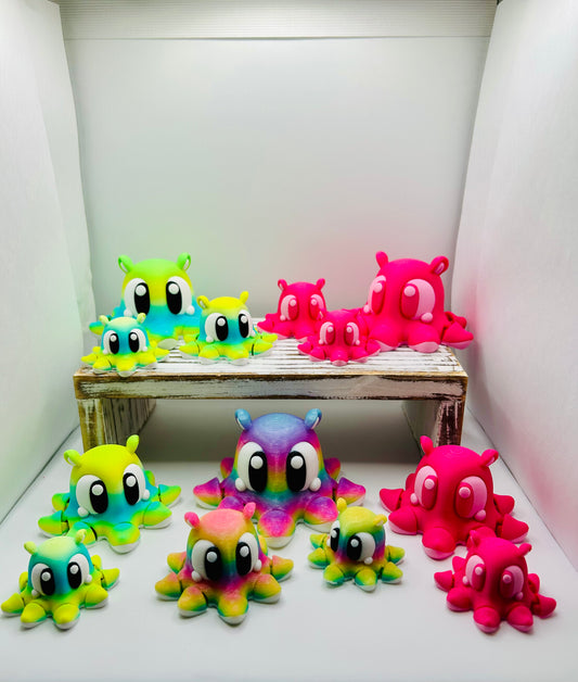 3D Printed Flexi Dumbo Octopus: Articulated Octopi