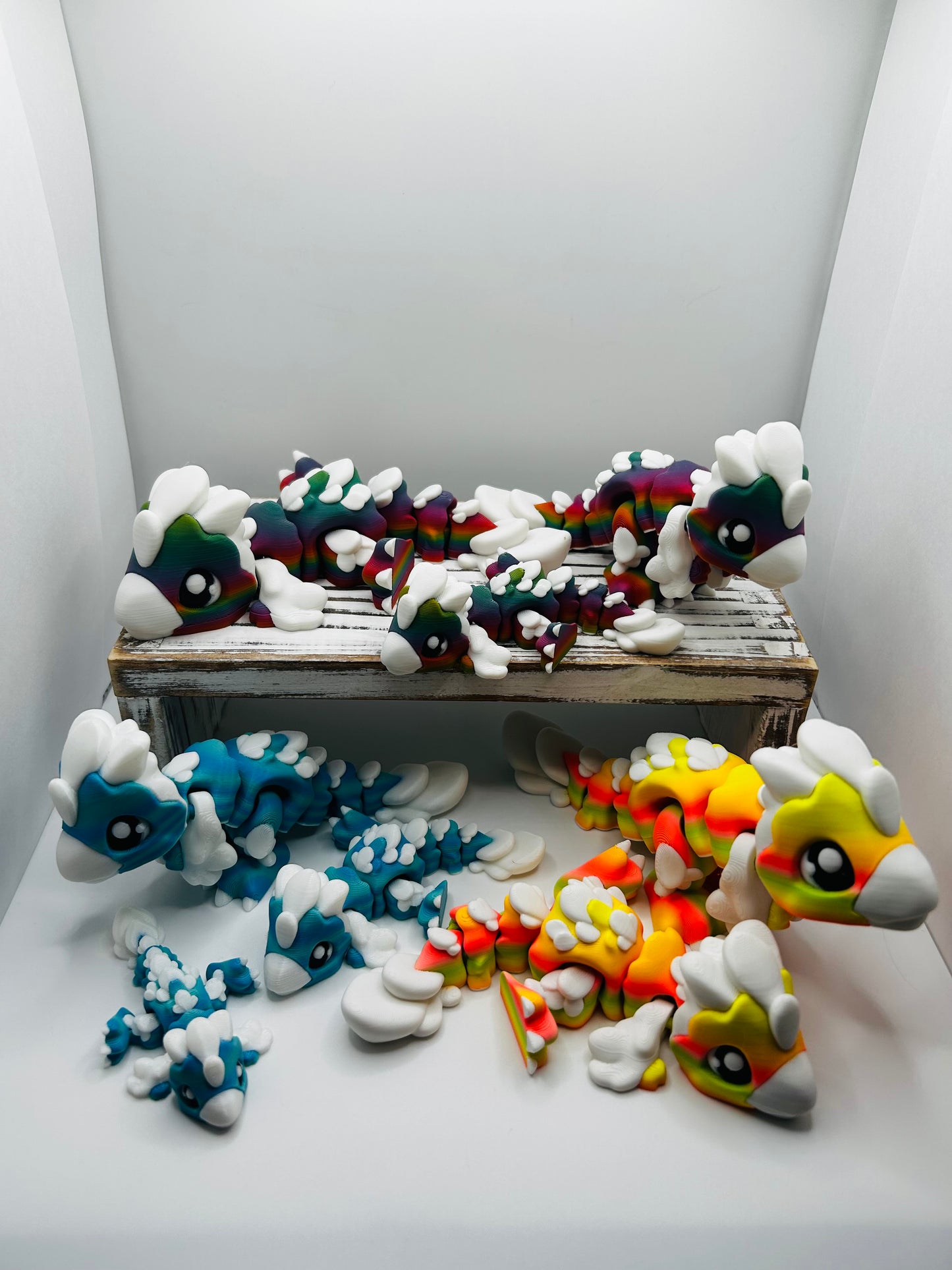 3D Printed Flexi Raptors: Articulated Dinosaurs