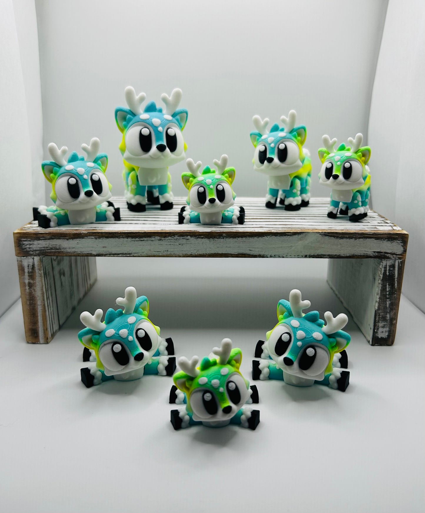 3D Printed Flexi Reindeer: Articulated Fidget Toy