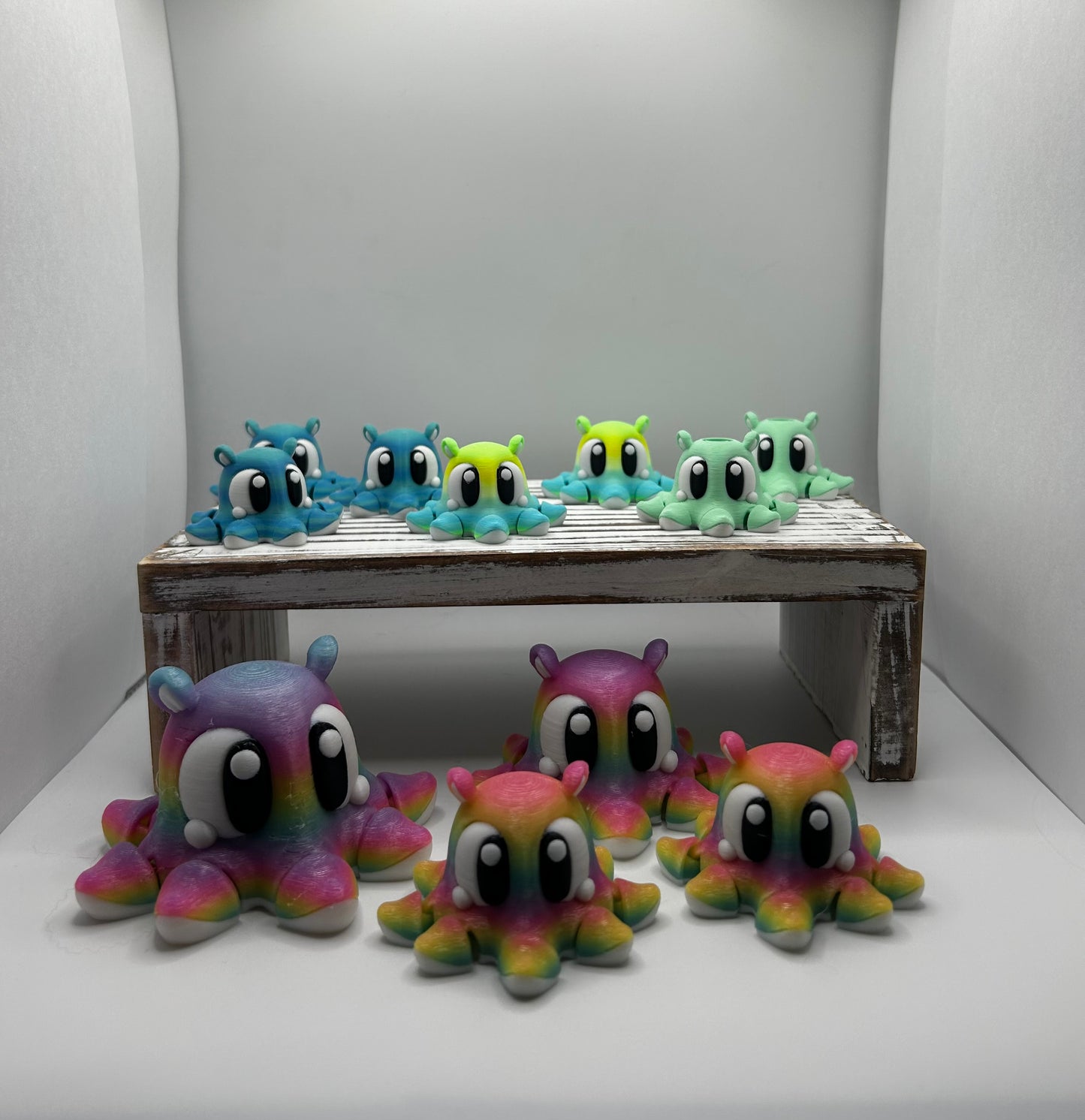 3D Printed Flexi Dumbo Octopus: Articulated Octopi