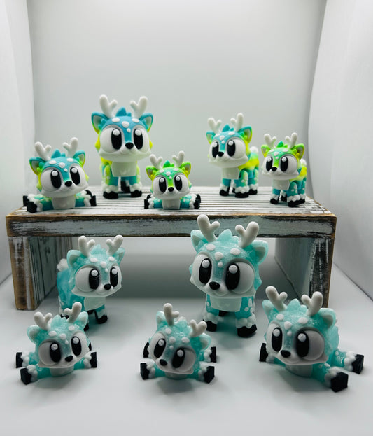 3D Printed Flexi Reindeer: Articulated Fidget Toy