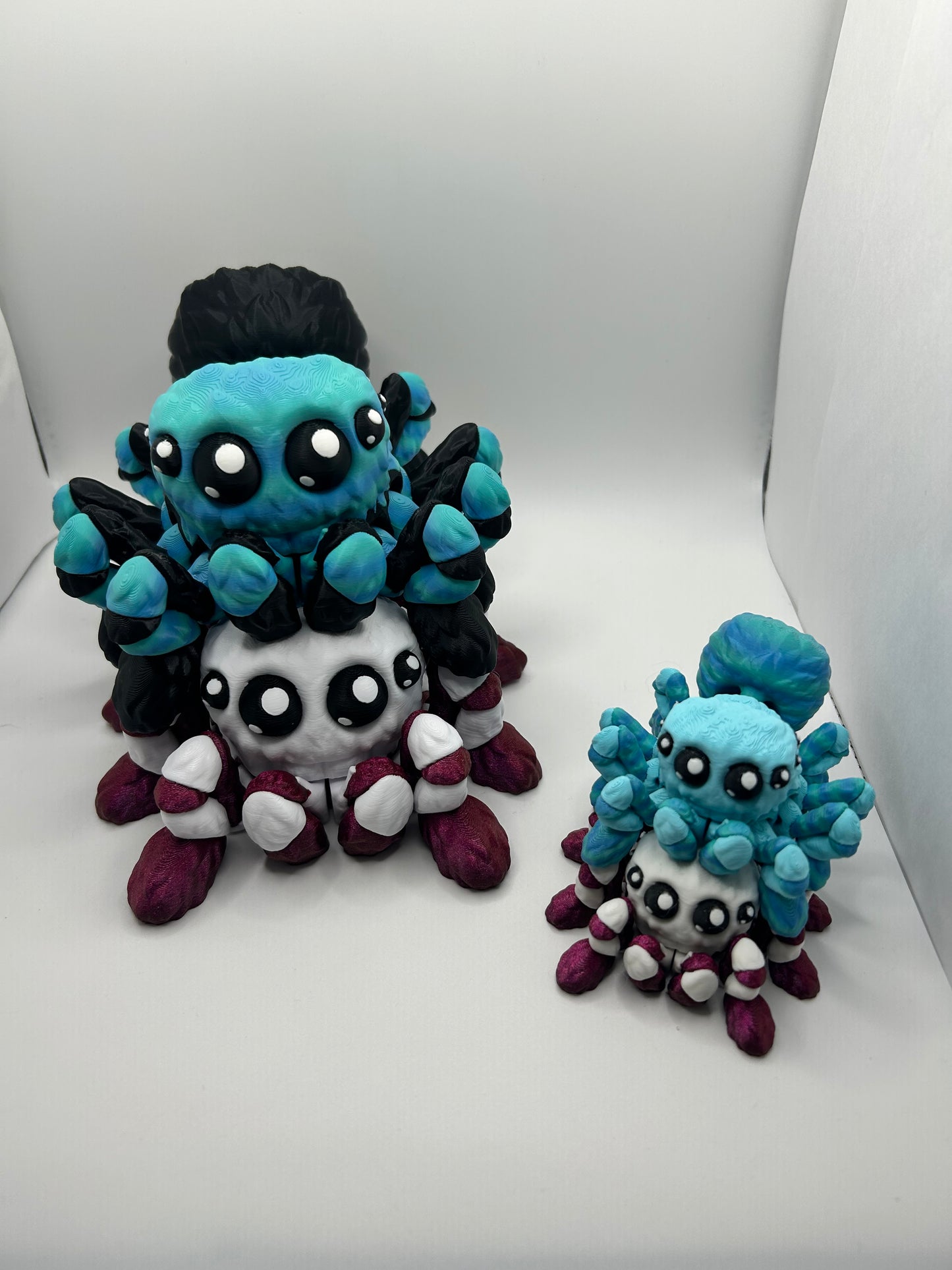 3D Printed Flexi Spider – Cute Articulated Jumping Spiders