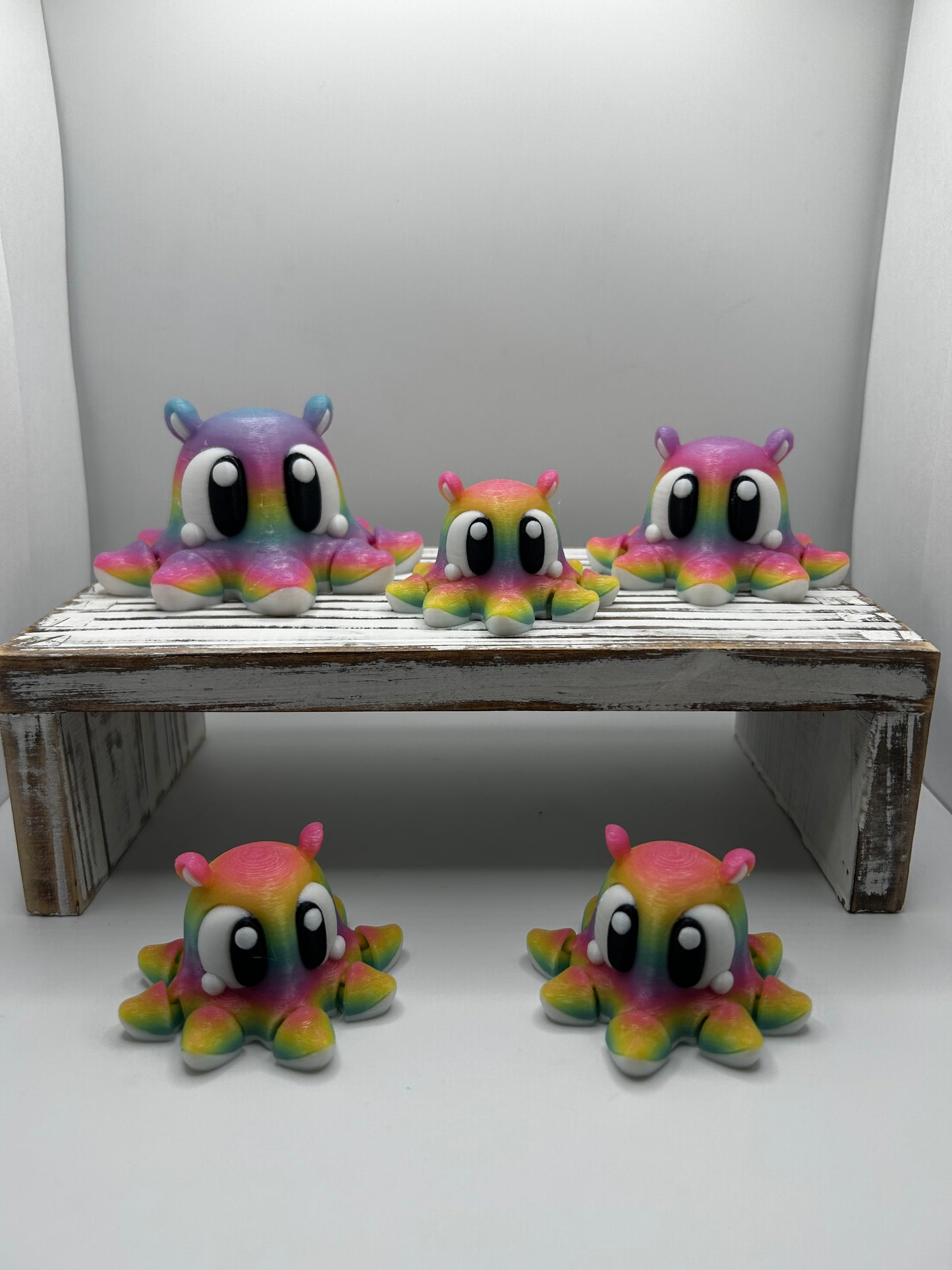 3D Printed Flexi Dumbo Octopus: Articulated Octopi