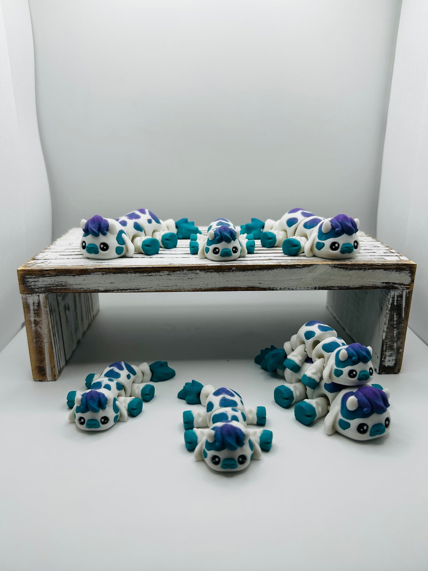 3D Printed Flexi Cows: Articulated Highland Cows