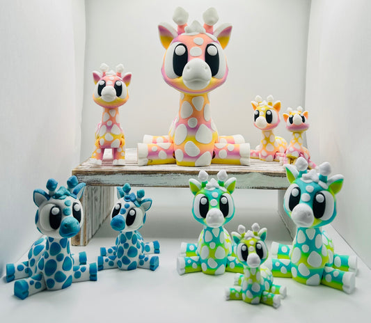 3D Printed Giraffes - A Slice of Safari