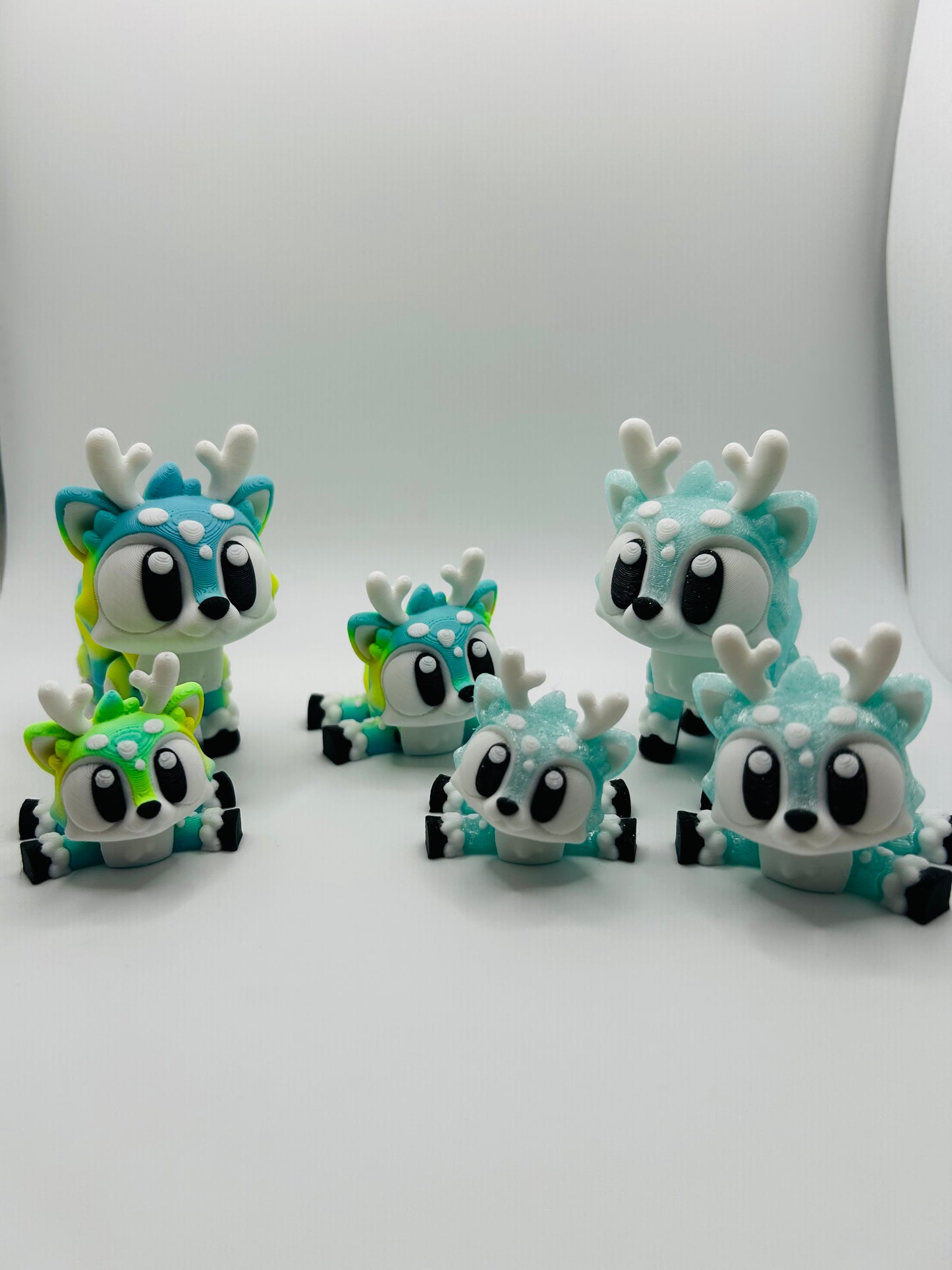 3D Printed Flexi Reindeer: Articulated Fidget Toy