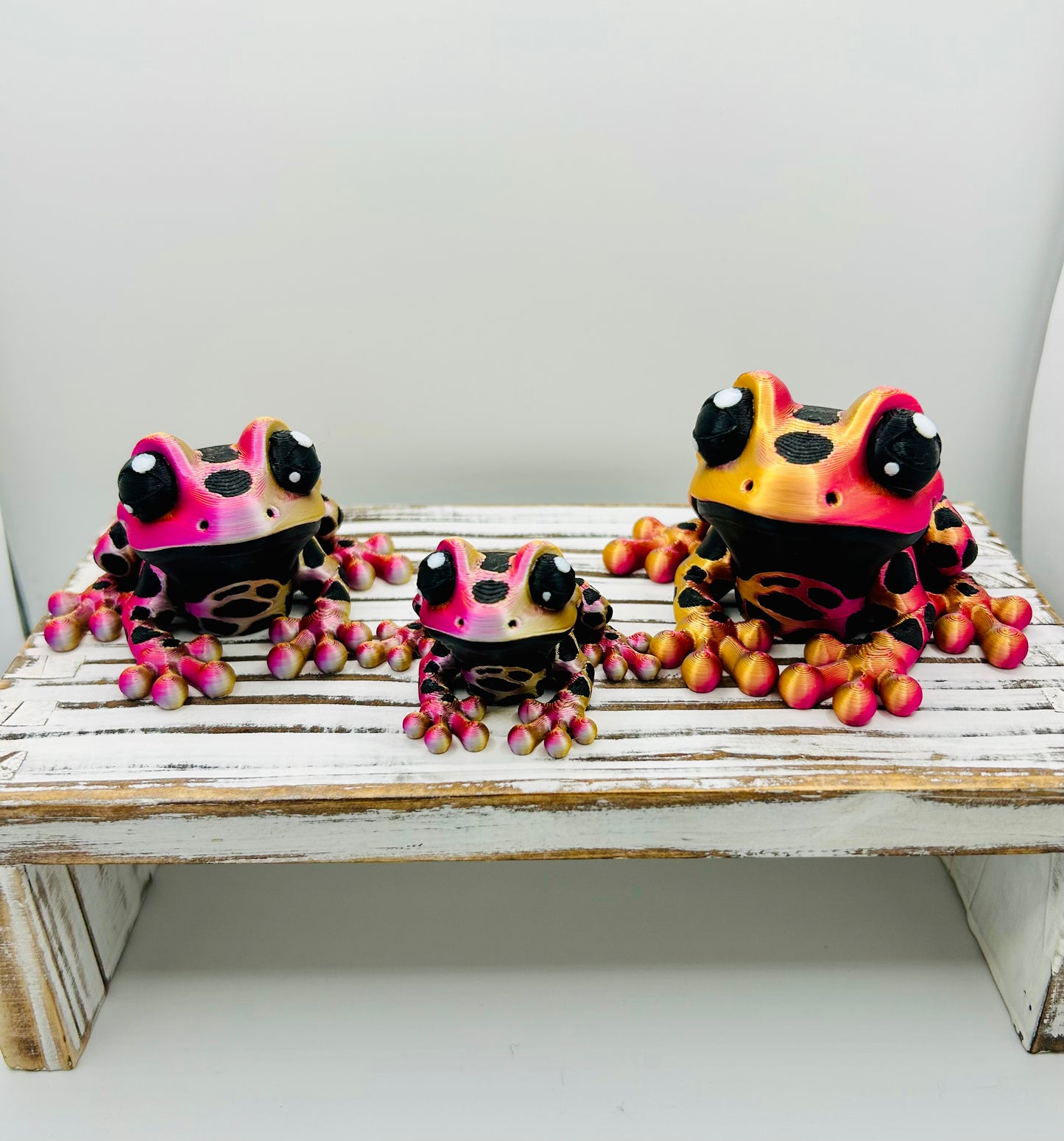 3D Printed Flexi Frogs: Articulated Fidget Toy