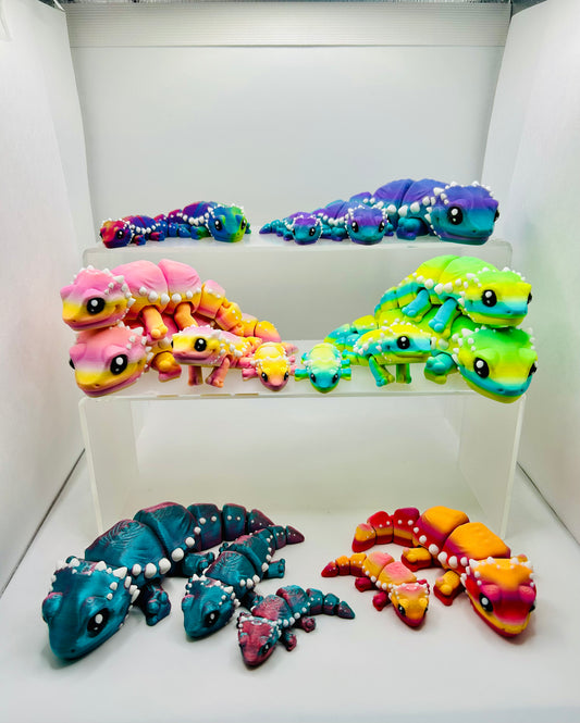 Flexi Beardie – 3D Printed Articulated Bearded Dragon