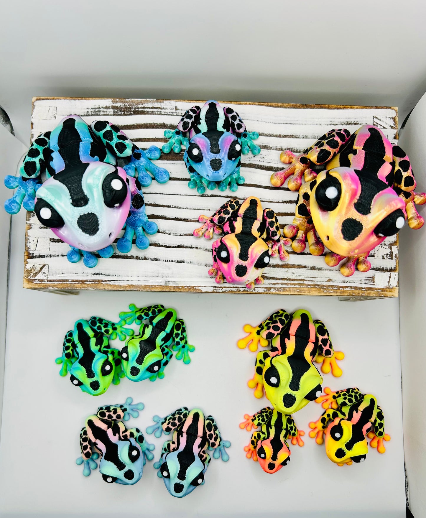 3D Printed Flexi Frogs: Articulated Fidget Toy