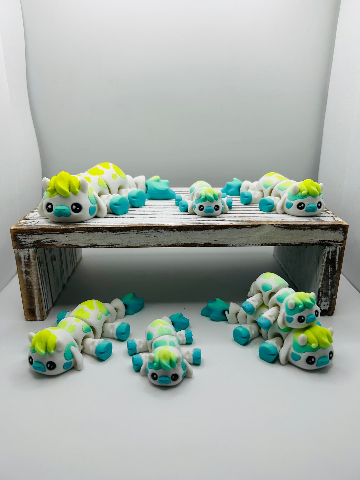 3D Printed Flexi Cows: Articulated Highland Cows