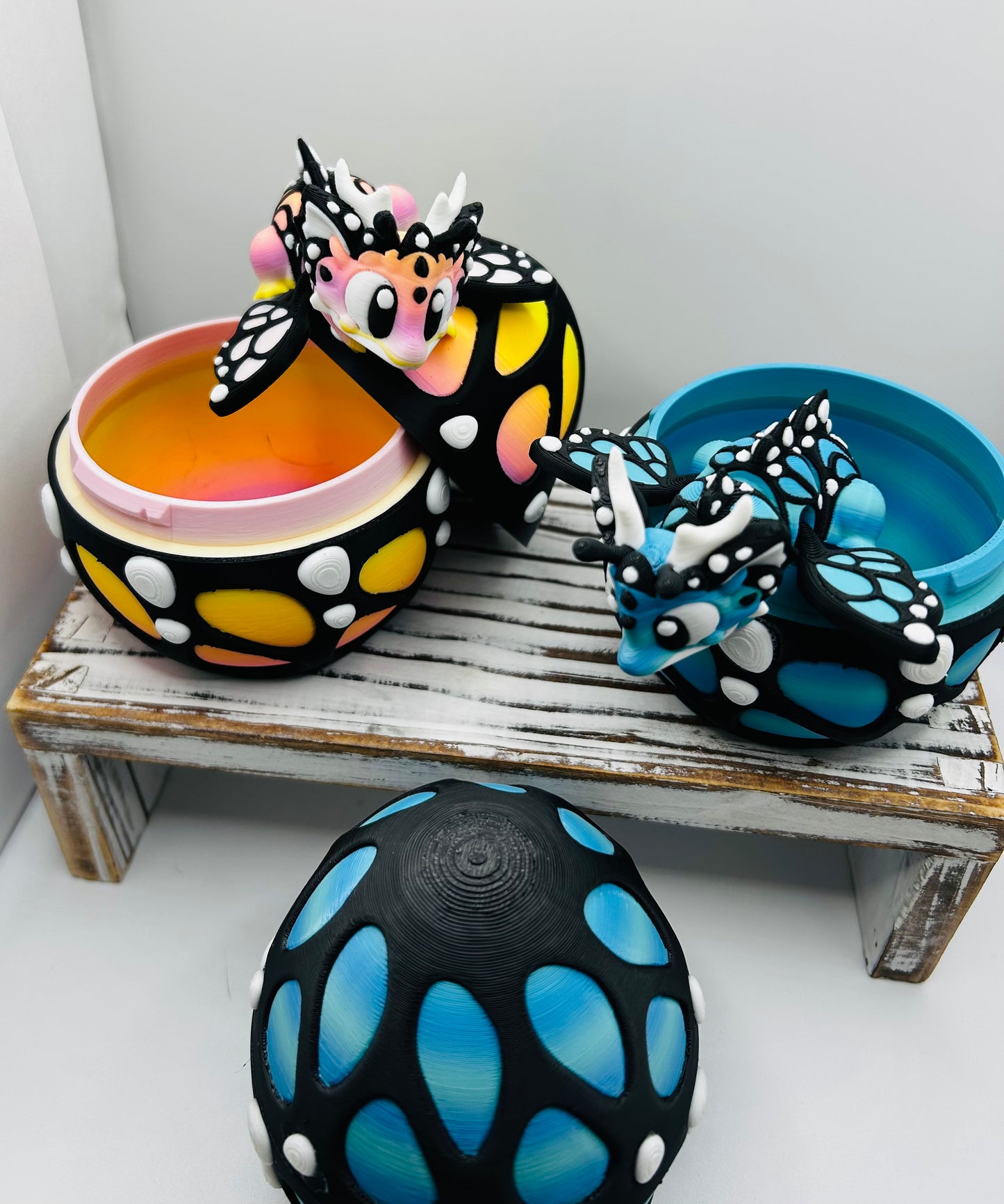 Flexi Butterfly Dragons - 3D Printed Articulating Dragons