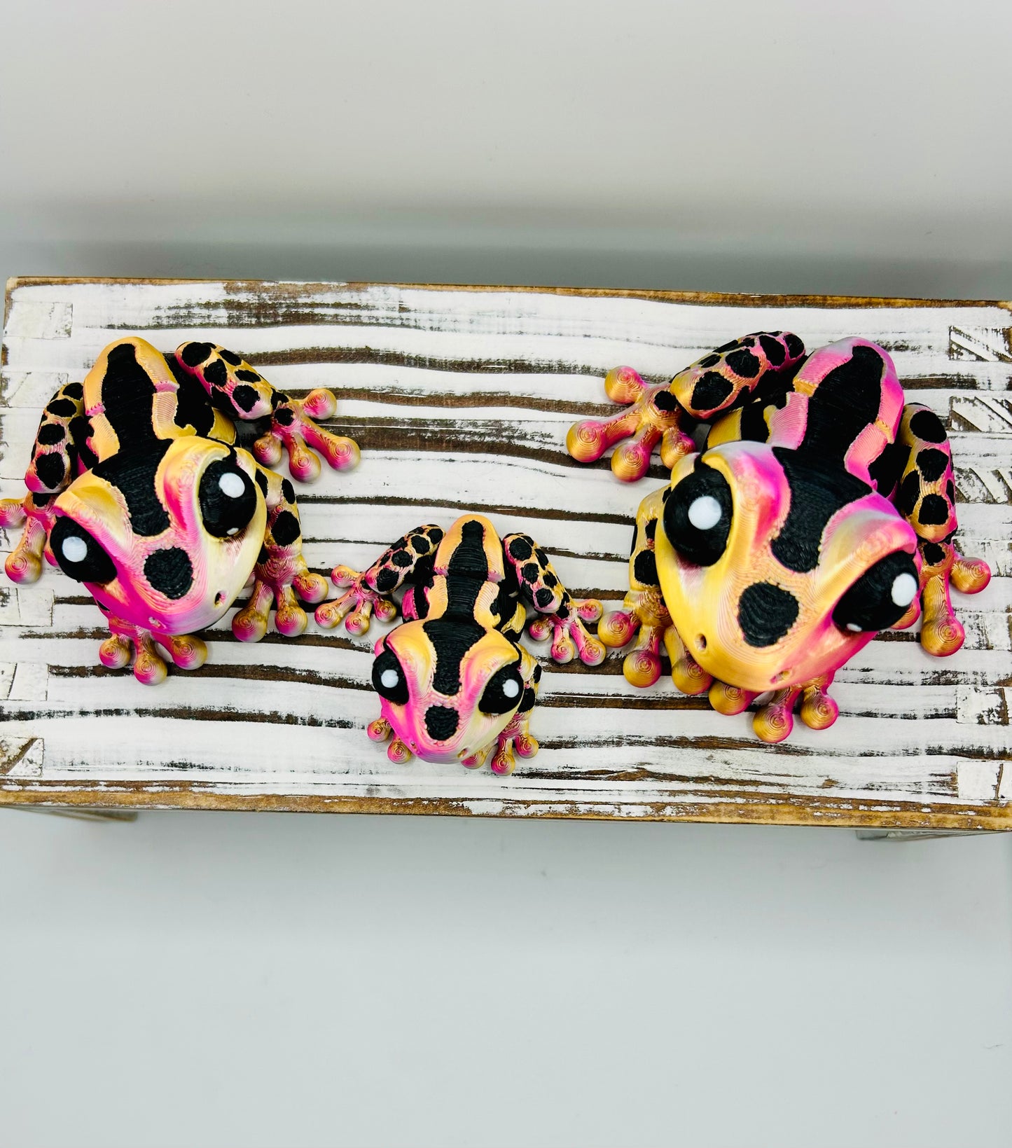 3D Printed Flexi Frogs: Articulated Fidget Toy