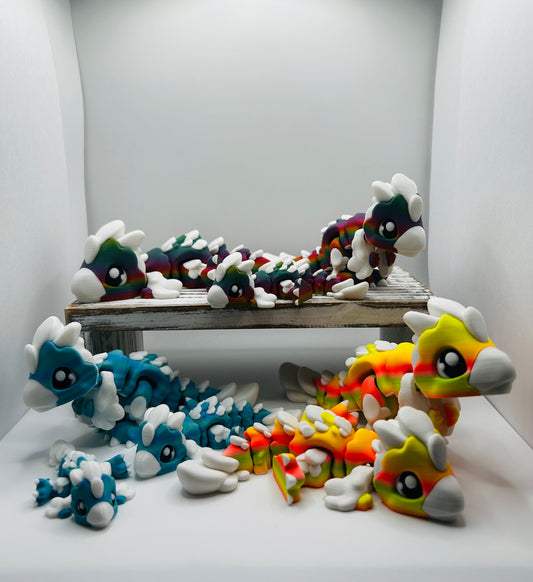 3D Printed Flexi Raptors: Articulated Dinosaurs