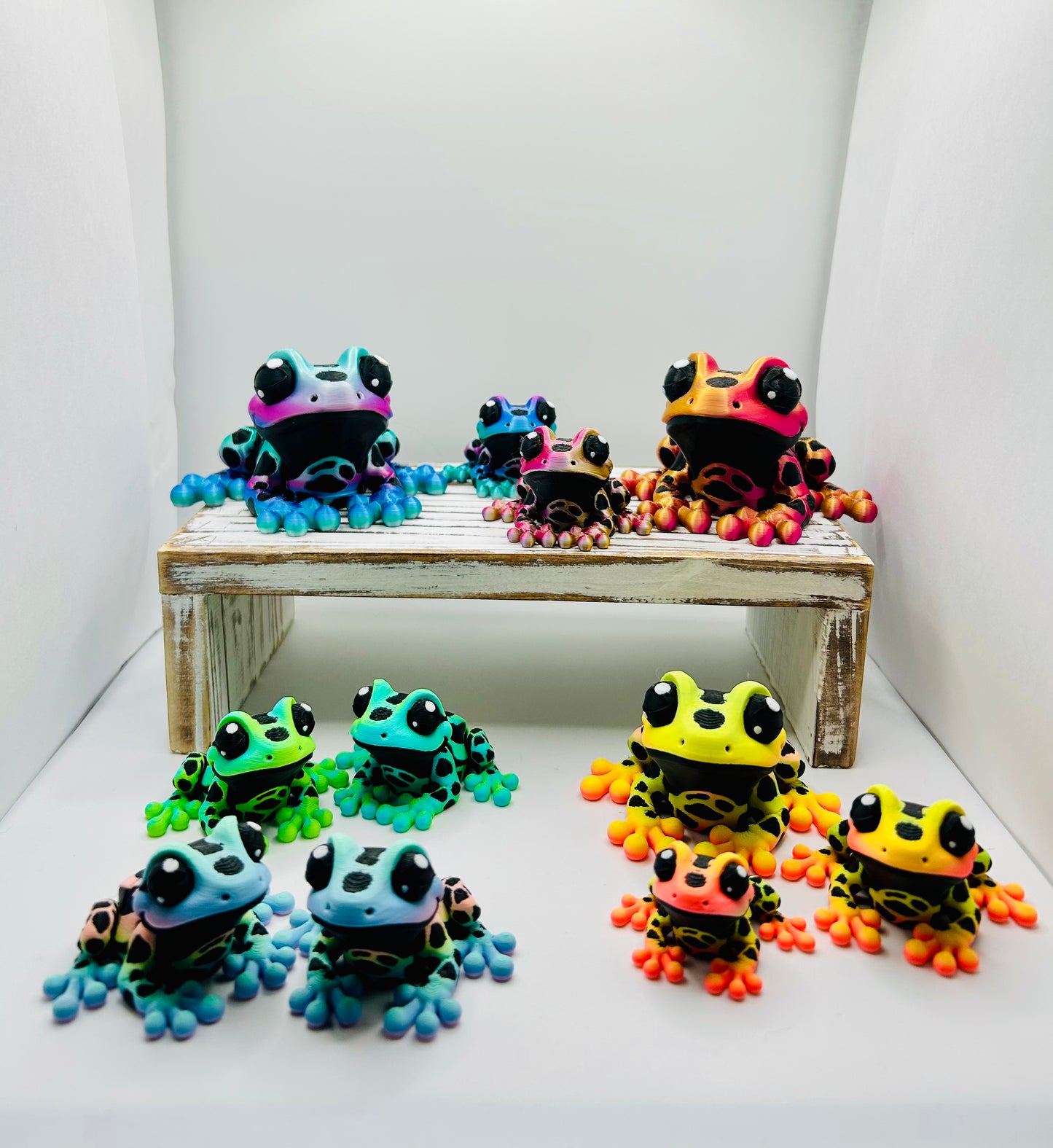 3D Printed Flexi Frogs: Articulated Fidget Toy