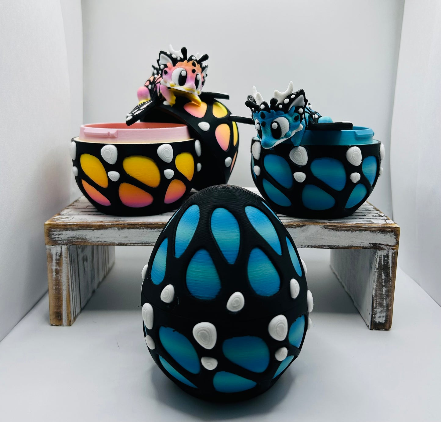 Flexi Butterfly Dragons - 3D Printed Articulating Dragons