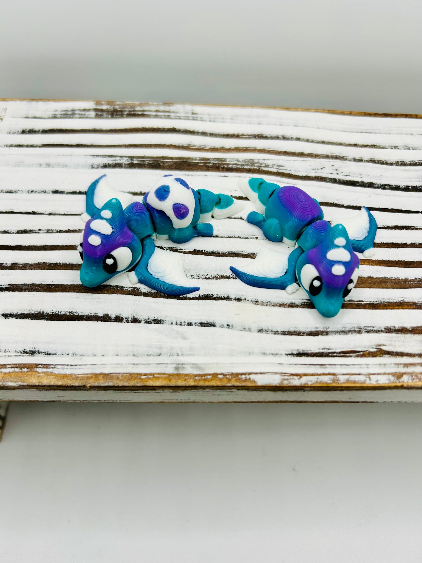 3D Printed Articulated Pterodactyls: Articulated Fidget Toy / Desk Pet / Dino Addition