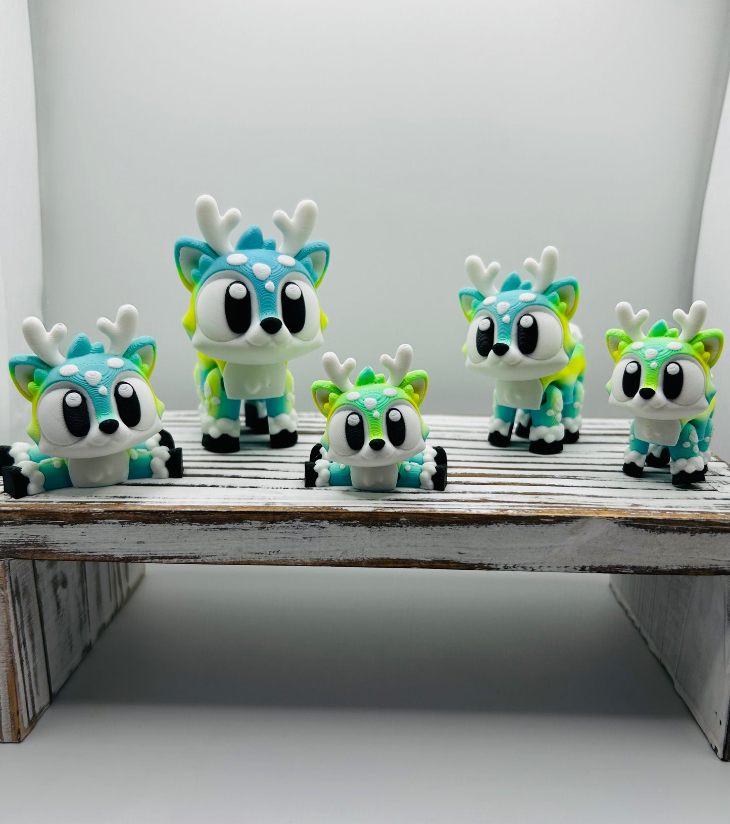 3D Printed Flexi Reindeer: Articulated Fidget Toy