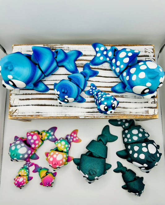 3D Printed Articulated Seals: Articulated Fidget Toy / Desk Pet