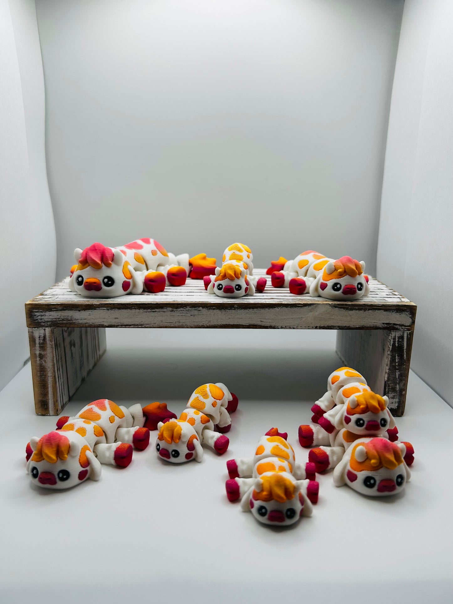 3D Printed Flexi Cows: Articulated Highland Cows