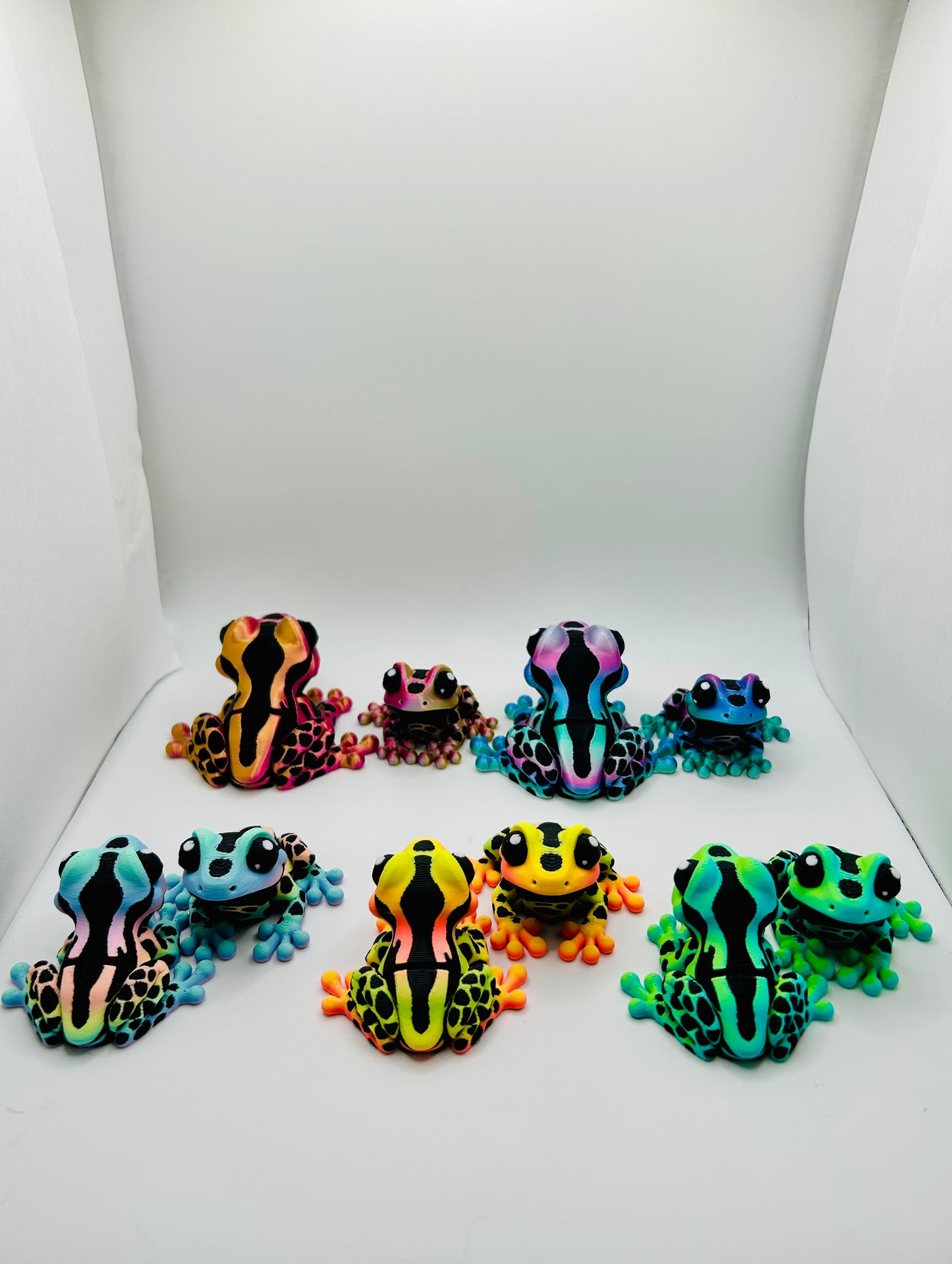 3D Printed Flexi Frogs: Articulated Fidget Toy