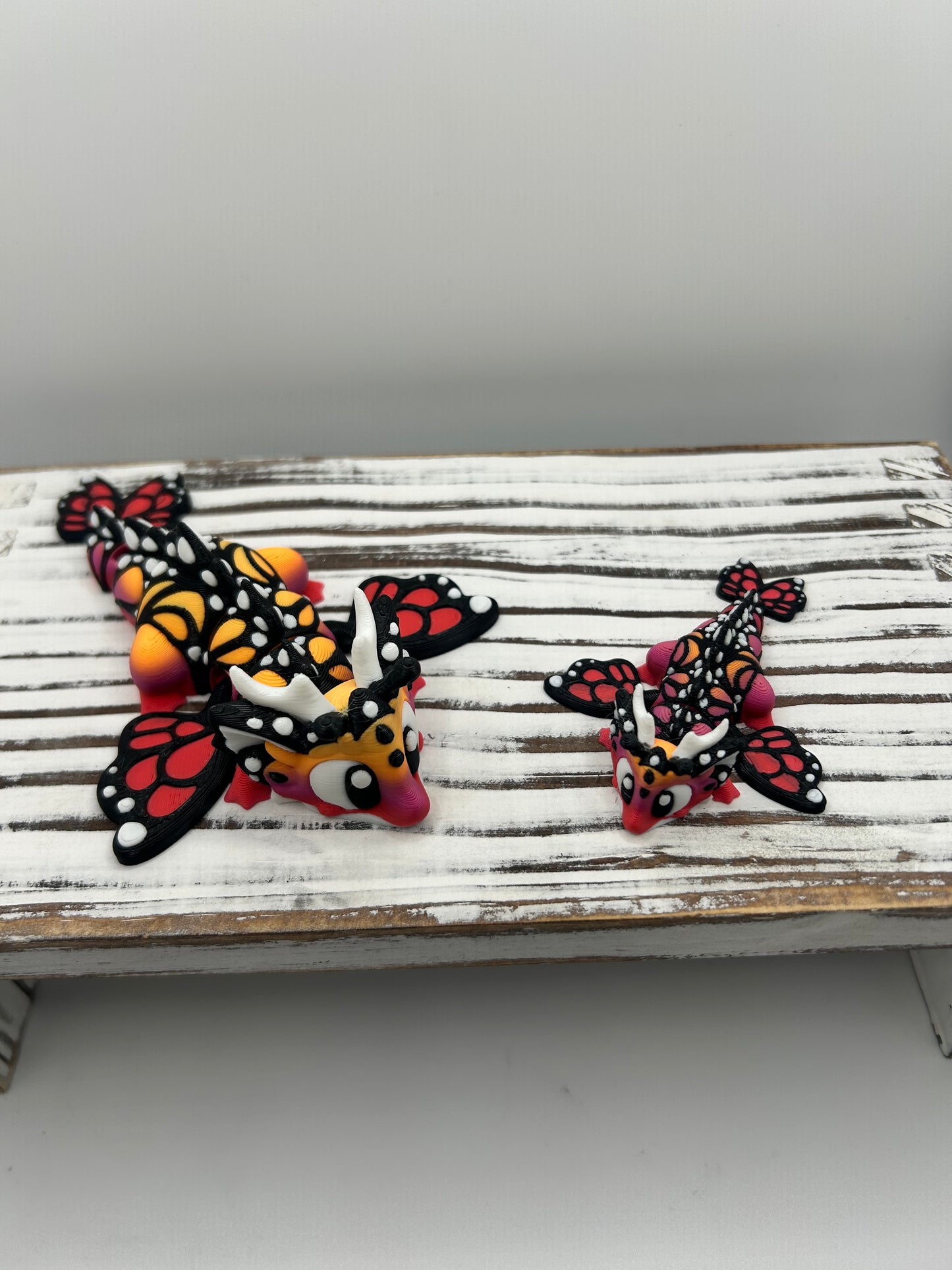 Flexi Butterfly Dragons - 3D Printed Articulating Dragons