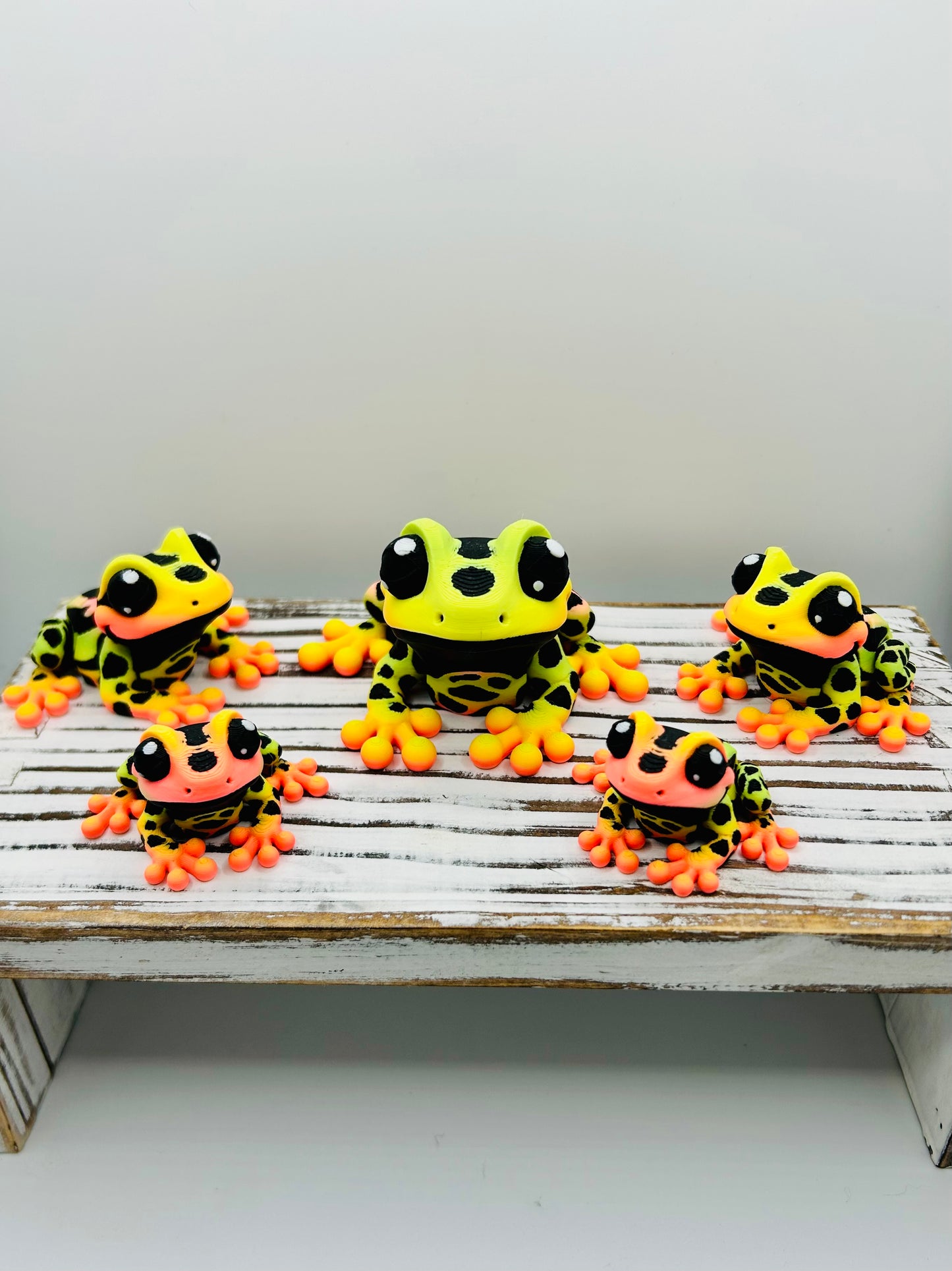 3D Printed Flexi Frogs: Articulated Fidget Toy