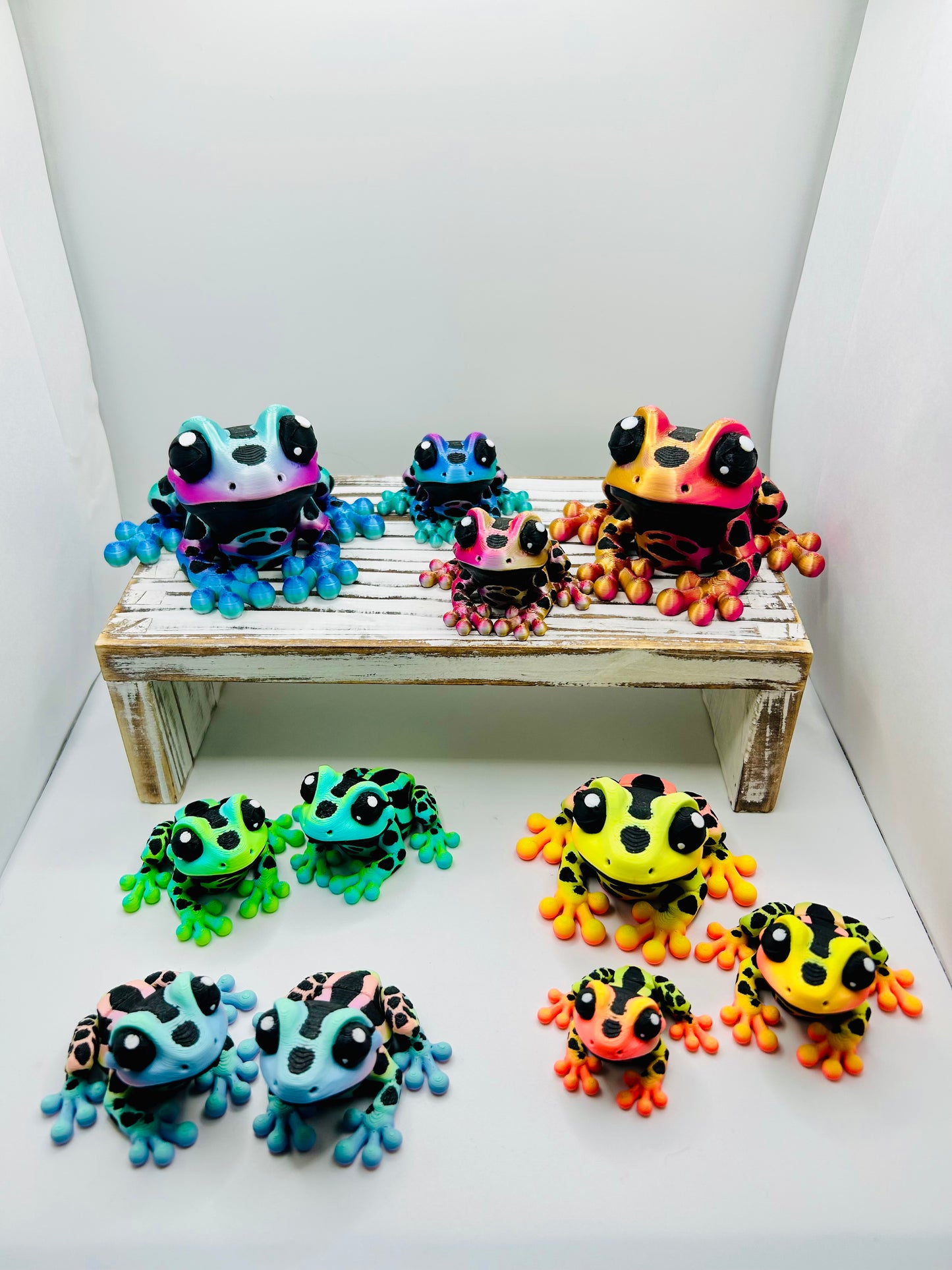 3D Printed Flexi Frogs: Articulated Fidget Toy