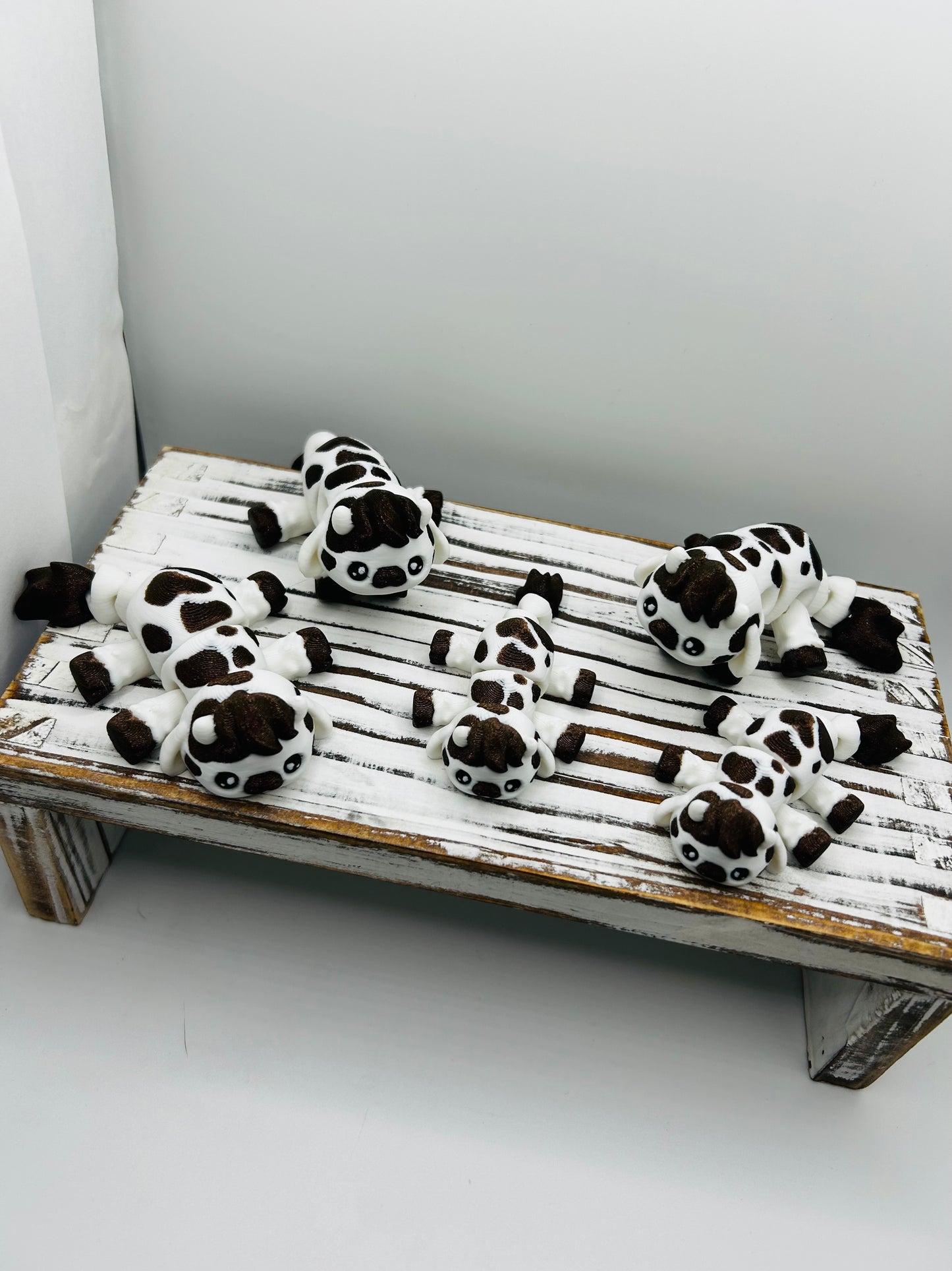 3D Printed Flexi Cows: Articulated Highland Cows