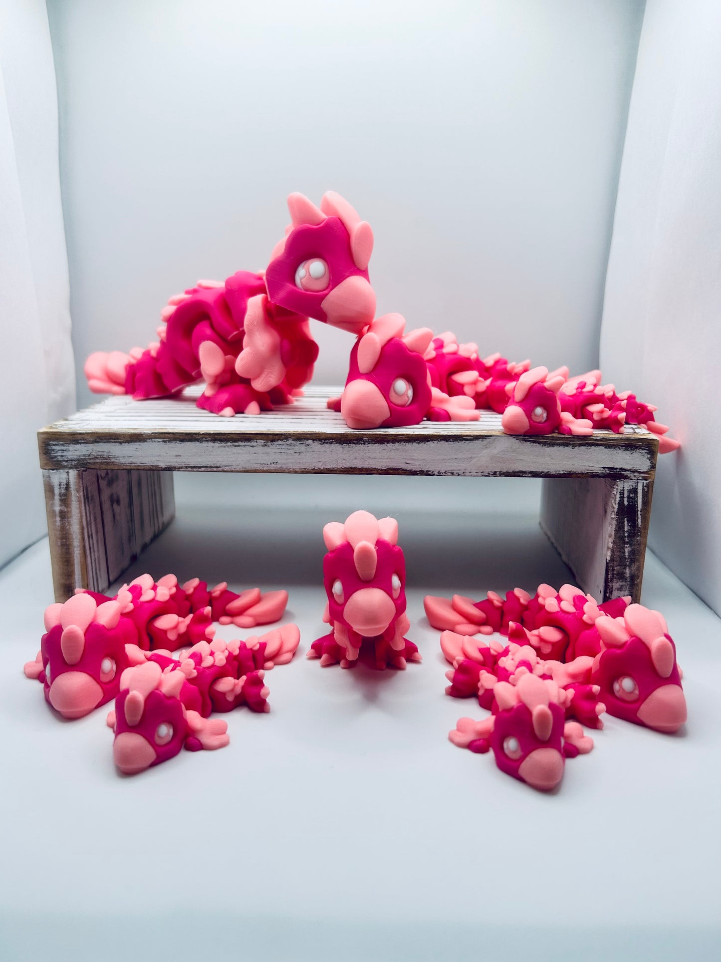 3D Printed Flexi Raptors: Articulated Dinosaurs