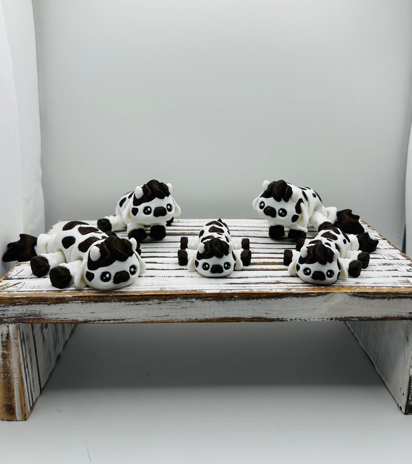 3D Printed Flexi Cows: Articulated Highland Cows