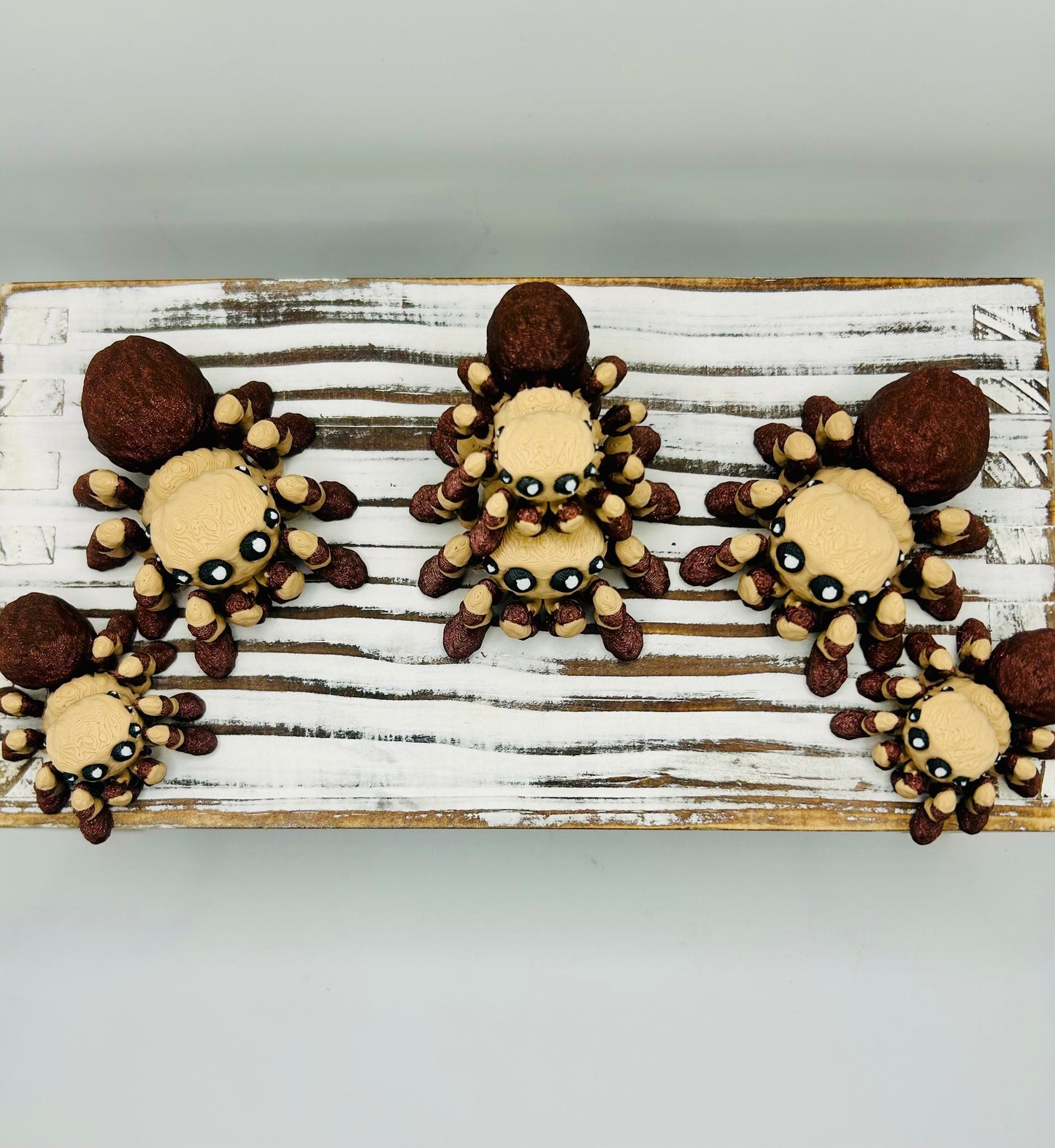 3D Printed Flexi Spider – Cute Articulated Jumping Spiders