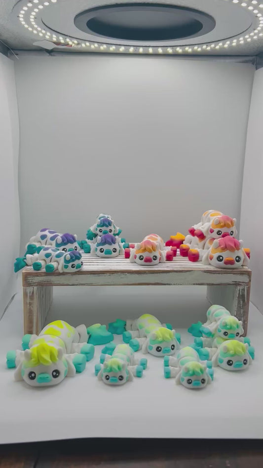 3D Printed Flexi Cows: Articulated Highland Cows